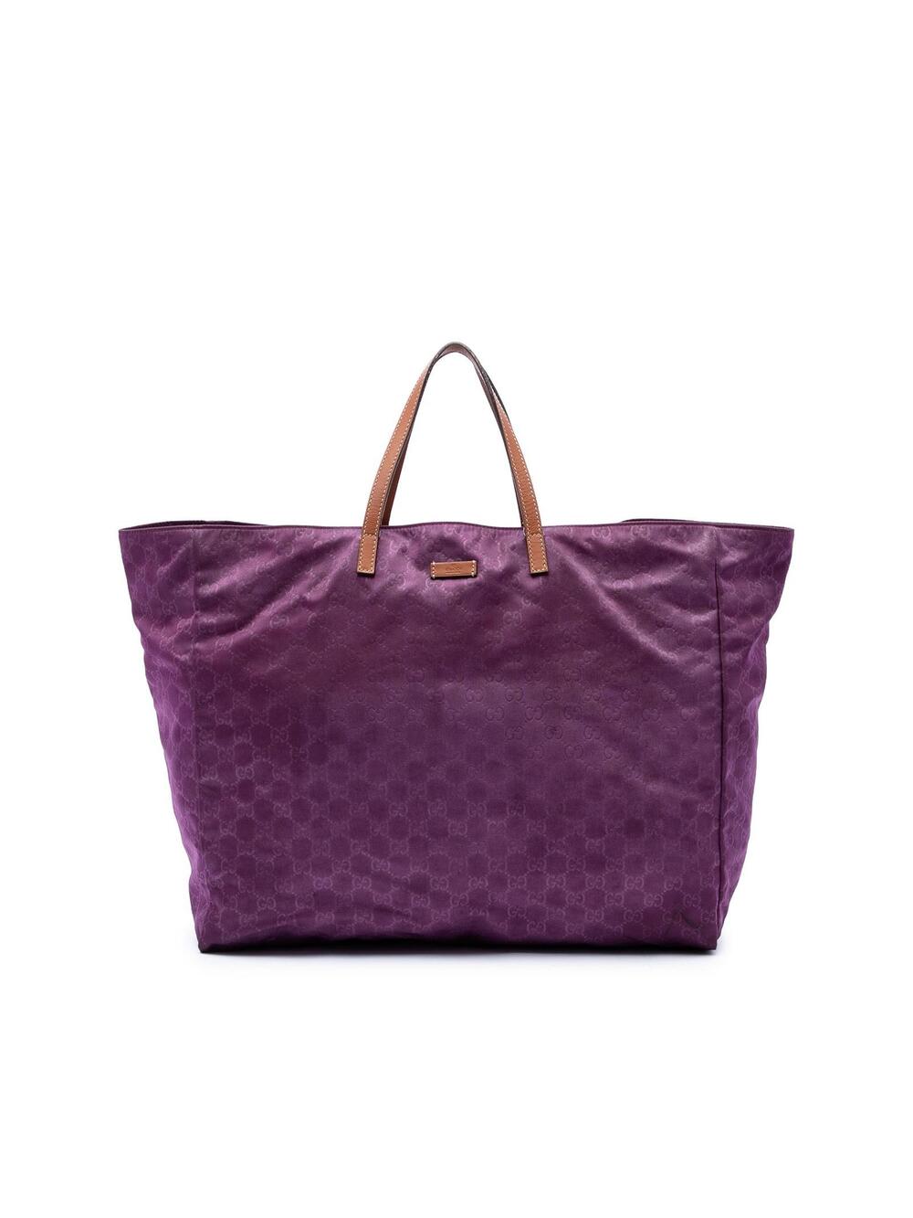 Gucci Gg Nylon Travel Bag Pre-Loved #374337G50B